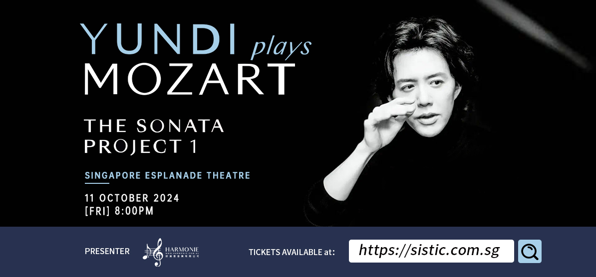 Yundi Li Plays Mozart Sonatas Project 1 - Singapore [G]