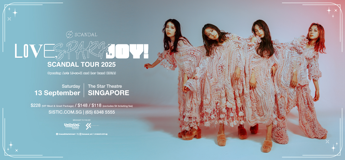 SCANDAL Tour 2025 “Love, Spark, Joy!”