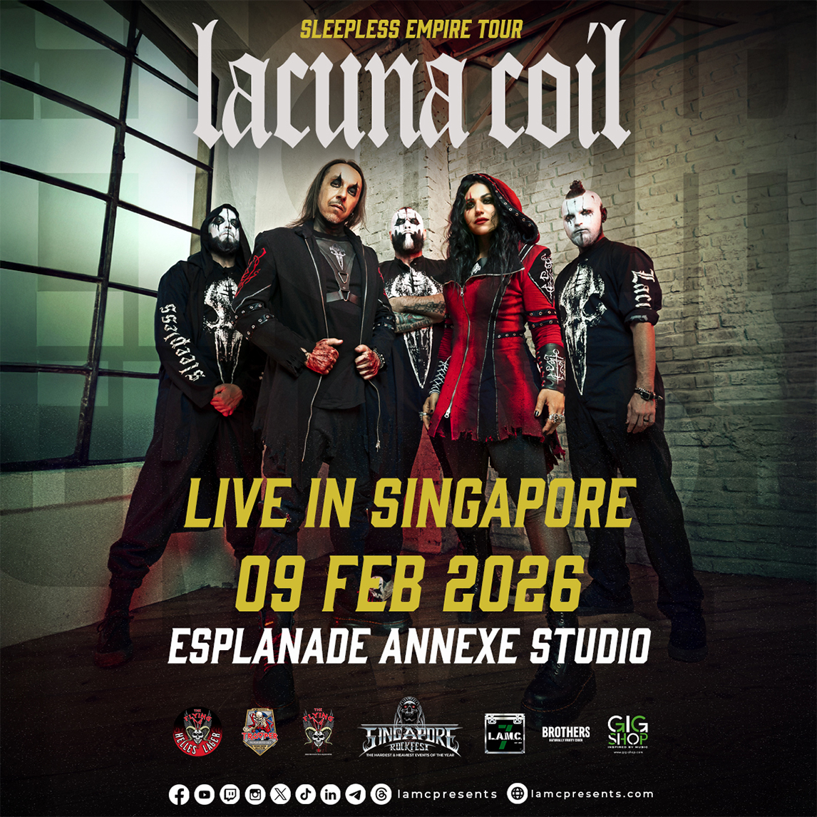 LACUNA COIL Live in Singapore