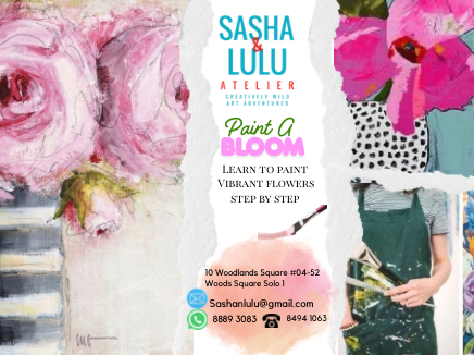 Acrylic Floral Painting - Paint A Bloom