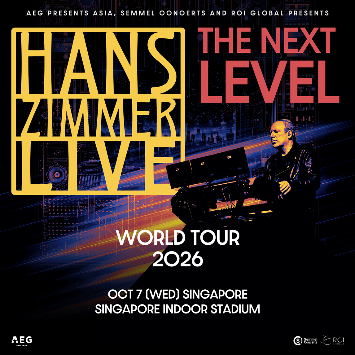 HANS ZIMMER LIVE - THE NEXT LEVEL IN SINGAPORE