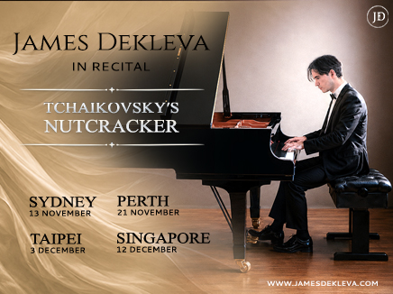 James Dekleva in Recital | TCHAIKOVSKY'S NUTCRACKER